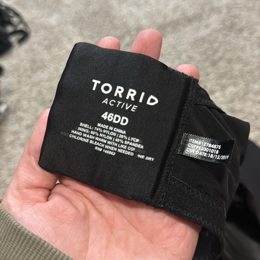 Torrid Active High Impact Sports Bra View 3